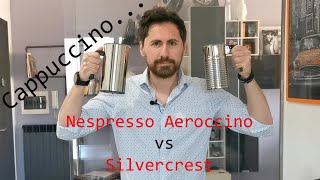 Nespresso Aeroccino 4 Vs Montalatte Silvercrest [upl. by Scever]