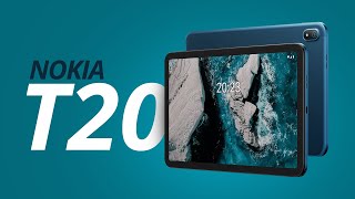 Nokia T20 um tablet com MUITA BATERIA e autonomia ANÁLISEREVIEW [upl. by Eddy461]