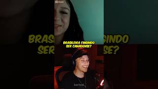 BRASILEIRA fingindo ser CANADENSE ometv gringafake omegle english [upl. by Moberg]