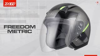 CAPACETE FREEDOM METRIC [upl. by Atelahs]