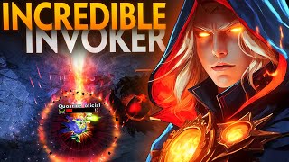 WHY IS THIS INVOKER SO GOOD INCREDIBLE GAMEPLAY  Dota 2 Invoker [upl. by Sylvia100]