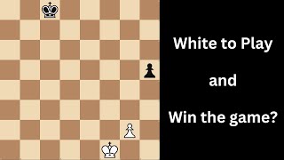 Can you win this endgame position as White [upl. by Duahsar]