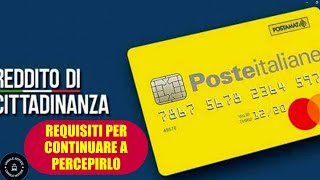 Reddito di Cittadinanza 2023 I requisiti per continuare a ricevere il sussidio [upl. by Anailli222]