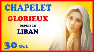 CHAPELET 🙏 Mercredi 30 Oct  Mystères Glorieux [upl. by Selima]