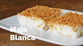 Maja Blanca Recipe  Yummy Ph [upl. by Meikah619]