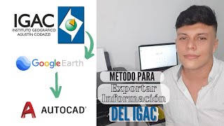 COMO EXTRAER INFORMACIÓN CARTOGRAFICA del Geoportal del IGAC a formato KML y DWG de AutoCAD [upl. by Erehc]