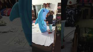 Dolphin🐬 vs arhan🙋 কে জিতবে 🐬🐬youtubeshorts trendingshorts shorts dolphin littleArhan [upl. by Daisie]