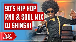 🔴 LIVE 80s 90s Old school Hip Hop Soul Funk RnB Mix  Dj Shinski Friday Live Overdose Party [upl. by Anestassia440]