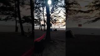 Sunrise camping ground nature naturebeach freshnature beach beachvibes campingground camping [upl. by Steere]