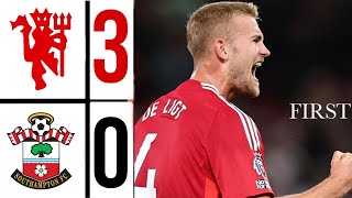 Southampton vs Man United 30 latest Highlights  Last match Premier League 2425 [upl. by Ressan]