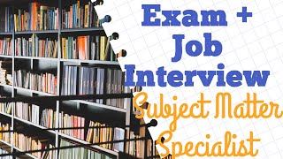 Exam  Job Interview Together  Become a Subject Matter Specialist  AML Training [upl. by Aihseya]