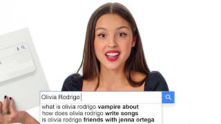 Olivia Rodrigo Answers The Webs Most Searched Questions  WIRED [upl. by Tima]