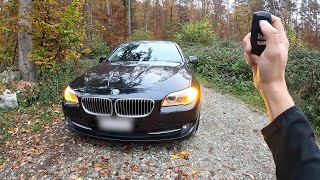 2010 BMW 523i 204 PS POV Drive on German Autobahn  HIGHSPEED [upl. by Mellisa]