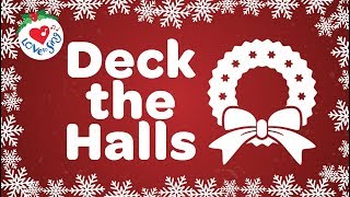 Deck the Halls with Lyrics HD  Christmas Songs and Carols [upl. by Aryk778]