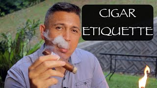 Cigar Smoking Etiquette [upl. by Ethyl]