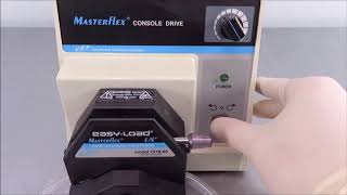 Cole Palmer Masterflex LS Perstaltic Pump Console Drive 752040 [upl. by Eevets]