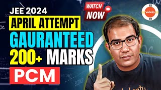 JEE Main 2024  April Attempt  75 Paper यहा से आएगा🔥🔥  Final Checklist  Vinay Shur Sir [upl. by Letsyrhc]