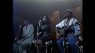 Milton Nascimento Gal e Caetano TV Globo 1987 [upl. by Adama664]