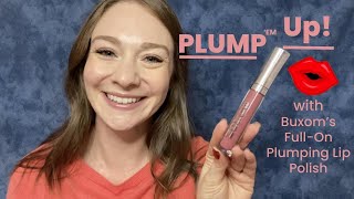 HOW TO USE Buxom’s FullOn Plumping Lip Polish [upl. by Pamelina]