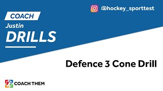 Defence 3 Cone Drill [upl. by Elrem]