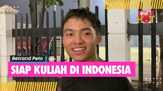 Betrand Peto Akan Kuliah Jurusan Komunikasi Di Indonesia Aku Nggak Bisa Jauh Dari Ayah Bunda [upl. by Haldan357]