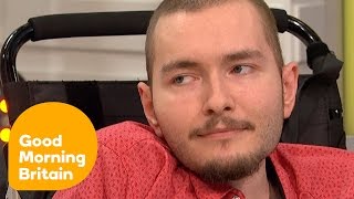 Worlds First Head Transplant Recipient Wants A Better Life  Good Morning Britain [upl. by Atiuqnahs]