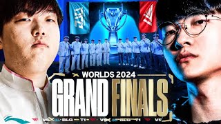 THE WORLDS FINALS  T1 VS BLG  WORLDS 2024  CAEDREL [upl. by Bulley459]