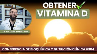 Reducir Fatiga y Depresión con Vitamina D  Conferencia 104  Dr Benjamín PhD [upl. by Greysun]