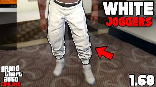 How To Get White Joggers In GTA 5 Online [upl. by Siocnarf96]