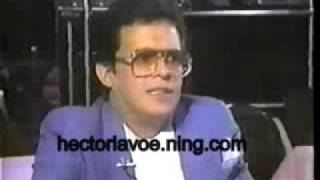 hectorlavoeningcom Hector Lavoe Entrevista  Sombras [upl. by Roselane]