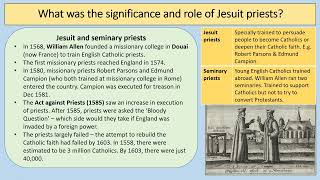 AQA GCSE History  Elizabethan England 15681603  The Elizabethan Religious Settlement [upl. by Nehr829]