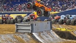 Monster Trucks Racing for Toddlers Monster Trucks and cars videos Giga Gear Galaxy [upl. by Attenal]