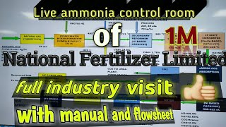 AMMONIA PRODUCTION PROCESS IN HINDI [upl. by Francie]