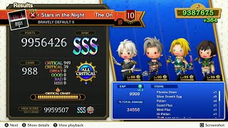 Theatrhythm Final Bar Line  Bravely Default DLC Full Songlist Ultimate Difficulty All Critical [upl. by Shulamith]