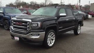 2016 GMC Sierra 1500 SLT Crew Cab Z71 4GLTE WIFI Mills Motors Buick GMC Oshawa Stock 160486 [upl. by Biggs]