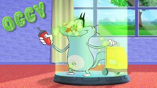 Oggy and the Cockroaches  TELEPORTATION DEVICE S04E62 CARTOON  New Episodes in HD [upl. by Maryann357]