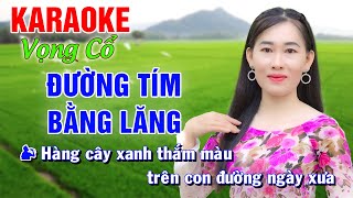 Tân Cổ ĐƯỜNG TÍM BẰNG LĂNG ➤ Song Ca Cùng Công Linh ➤ TÂN CỔ Thiếu Kép 2024 [upl. by Dani]