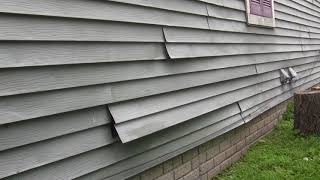 FIX ReAttach Loose Siding [upl. by Bamby]