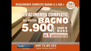 Tony Project  Rifacimento Bagni e Sostituzione Vasca 2 [upl. by Ahsiket675]