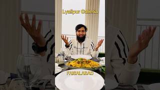 Special Brunch of Mutton Biryani on Rooftop of Lyallpur Galleria FAISALABAD foryou pakistan [upl. by Ahsekel]