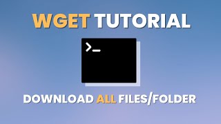 Wget tutorial How to download all filesfolder from a website  Wget Linux command  Wget Windows [upl. by Fish]