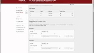 PCANGateway  Basic Configuration 2 CAN Channels [upl. by Jago489]