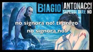 Non vivo più senza te lyrics  testo  Biagio Antonacci [upl. by Arreis]