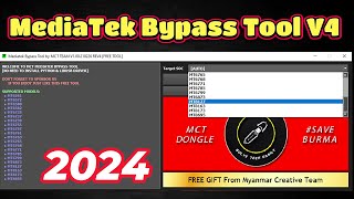 Download MediaTek Bypass Tool V4 by MCT  New MTK Auth Bypass Tool 2024  MCT TOOL [upl. by Annai]