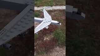 boeing b52 crash near the Fairchild air force base recreated in lego [upl. by Rhee]