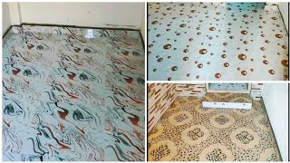 new latest flooring tiles 2×4 2×2 new design parking tiles illusion tiles work faizulla atmakur [upl. by Enida]