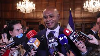 Declaraciones del Canciller Murillo sobre alianza con CAF para Presidencias Pro Tempore 20242026 [upl. by Hamlani]