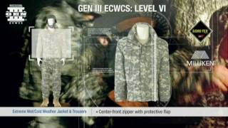 ADS  GEN III ECWCS  Level VI Extreme Weather WetCold Jacket amp Trousers [upl. by Ayotas259]