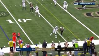 The Worst NoCall Ever Saints vs Rams [upl. by Moht]