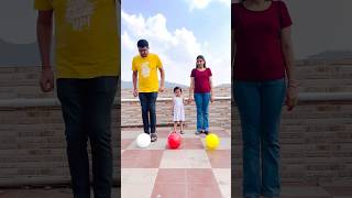 Himanshi And Family Popping Balloon 🎈 [upl. by Asilegna428]